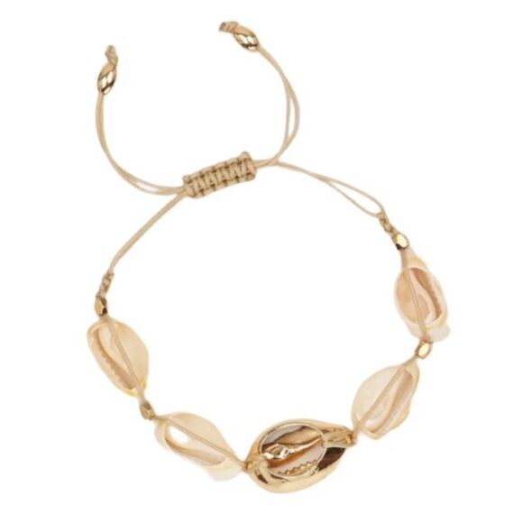 Bohemian Cowrie Shell Bracelet/Anklet - Picture 1 of 4